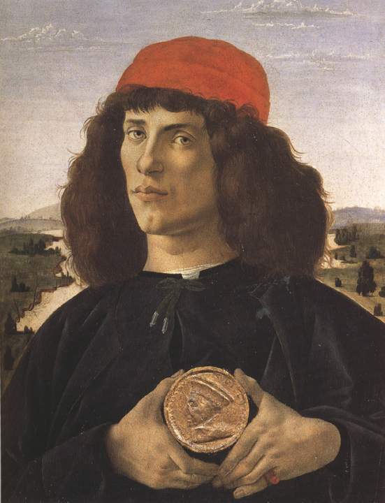 Portrait of a Youth with a Medal (mk36)